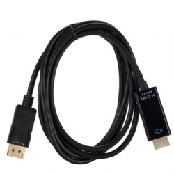 DP to HDMI Cable 4K Male to Male Display Port Display Port to HDMI Cable Adapter For MacBook Monitor Projector HDTV Converter